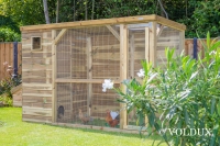 Kippenhok Toon links