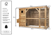 Kippenhok Toon rechts