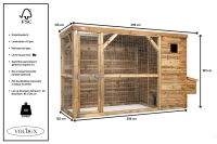 Kippenhok Toon rechts