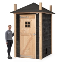 Kippenhok Hooiberg Mees