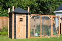 Kippenhok Hooiberg Mees XL