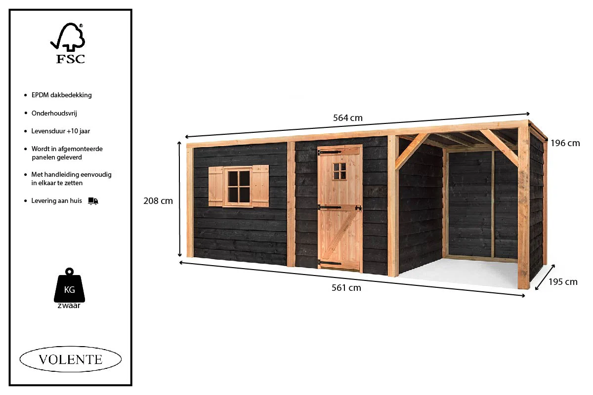 Kippenhok nachthok Jan