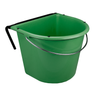 Voerbak 15 l met ophang en hengsel Donkergroen