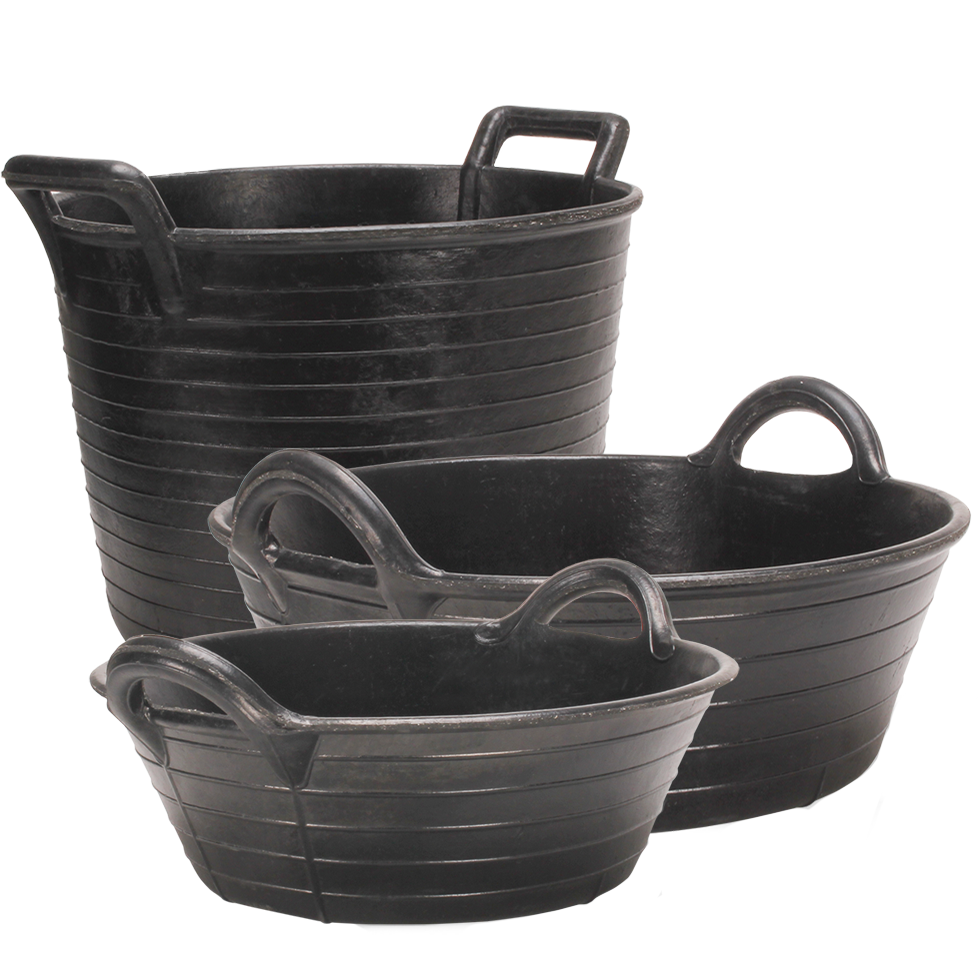 Voertrog rubber 32 l