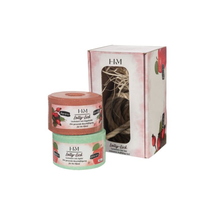 Lickstone -Lolly Lick- set of 2 pcs with rope