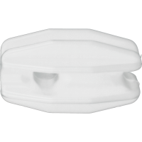 Isolator Eindspanner Wit